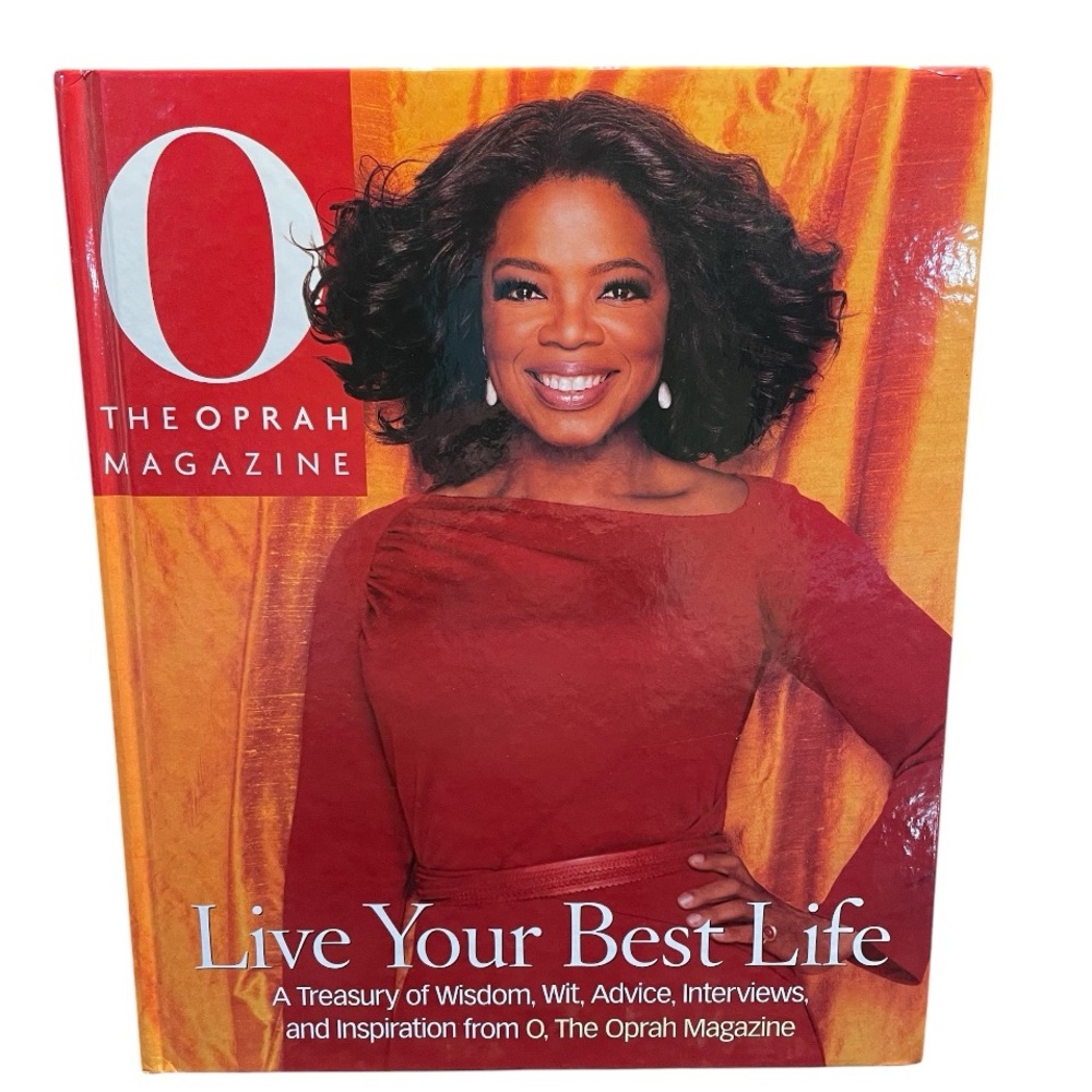 The Oprah Magazine Live Your Best Life Hardcover Book